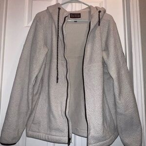 Billabong Light Gray Fleece Jacket